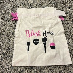 Blush Hour Makeup Cosmetic carry travel sack bag